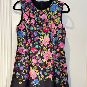 oscar de la renta super flowery dresses